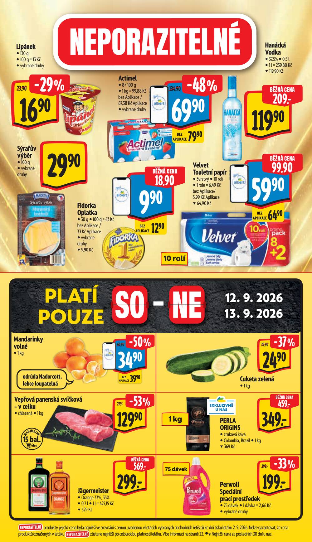 Leták Albert - Albert Hypermarket Jihomoravský od 9.9. do 15.9.2026 - strana 55 Leták Albert - Albert Hypermarket Jihomoravský od 9.9. do 15.9.2026 - strana 55