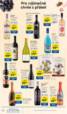 Tesco hypermarkety od 9.9. do 15.9.2026
