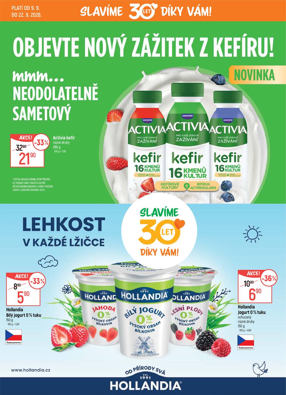 Akční leták Globus 9.9. - 22.9.2026 - Globus Praha - Čakovice