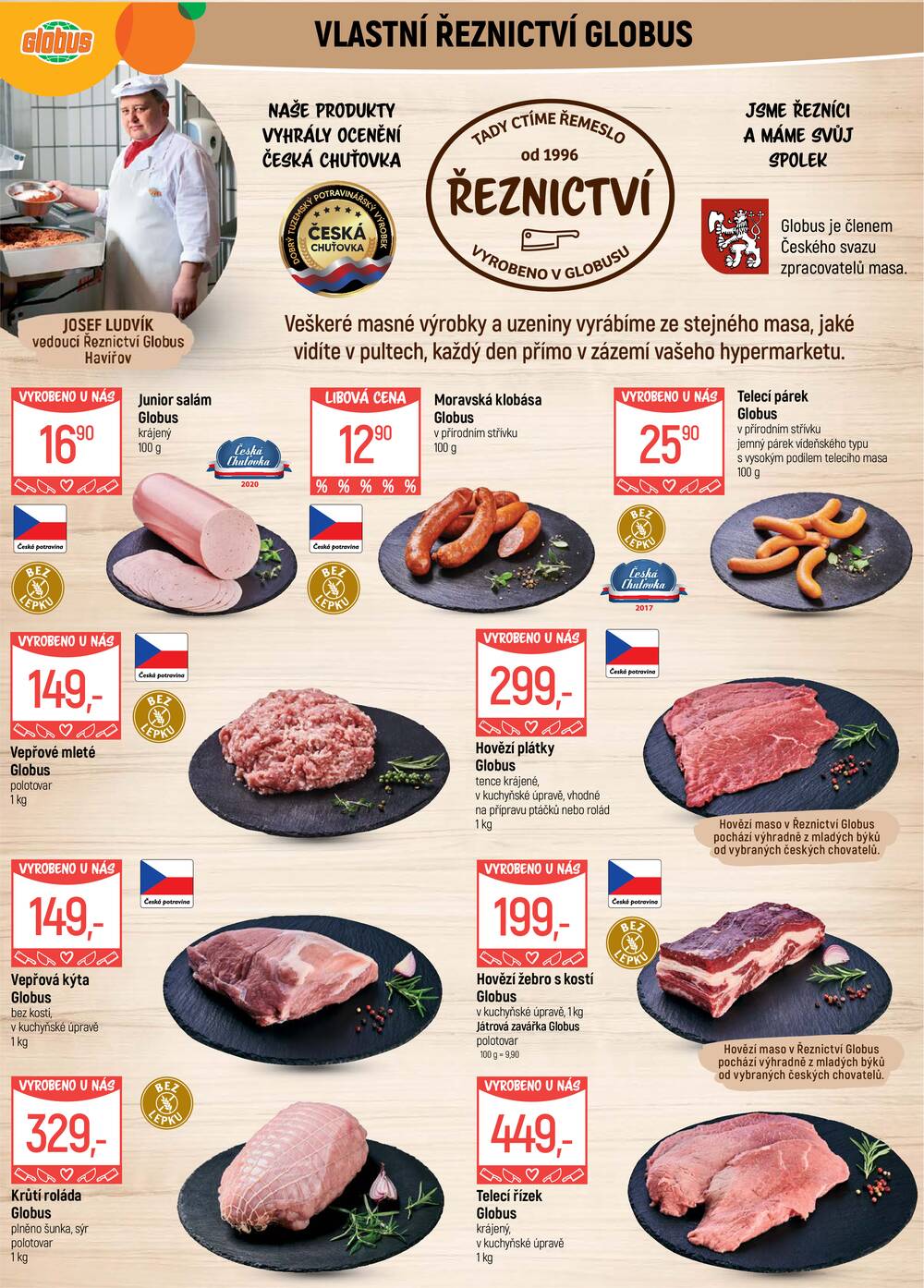 Akční leták Globus 9.9. - 15.9.2026 - Globus Havířov