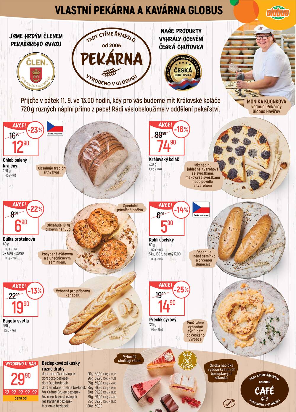 Akční leták Globus 9.9. - 15.9.2026 - Globus Havířov