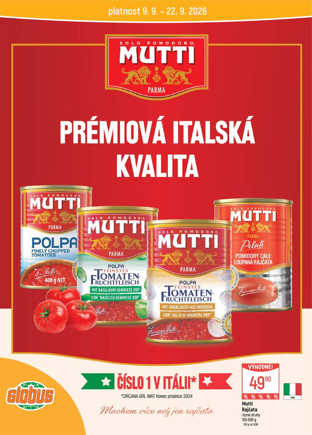 Akční leták Globus 9.9. - 15.9.2026 - Globus Havířov