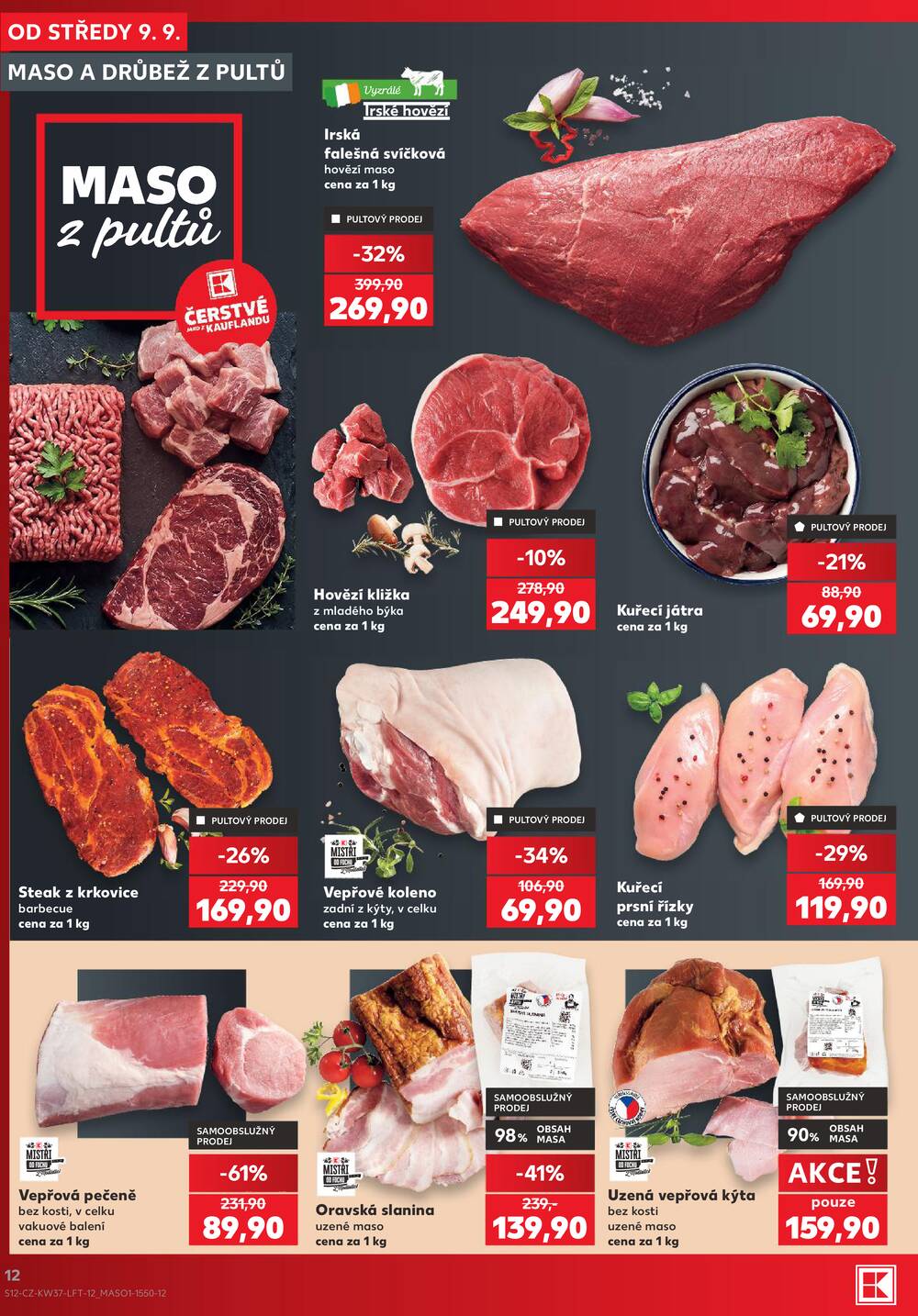 Kaufland 9.9. - 15.9. - Kaufland - Praha 3 (Jarov)