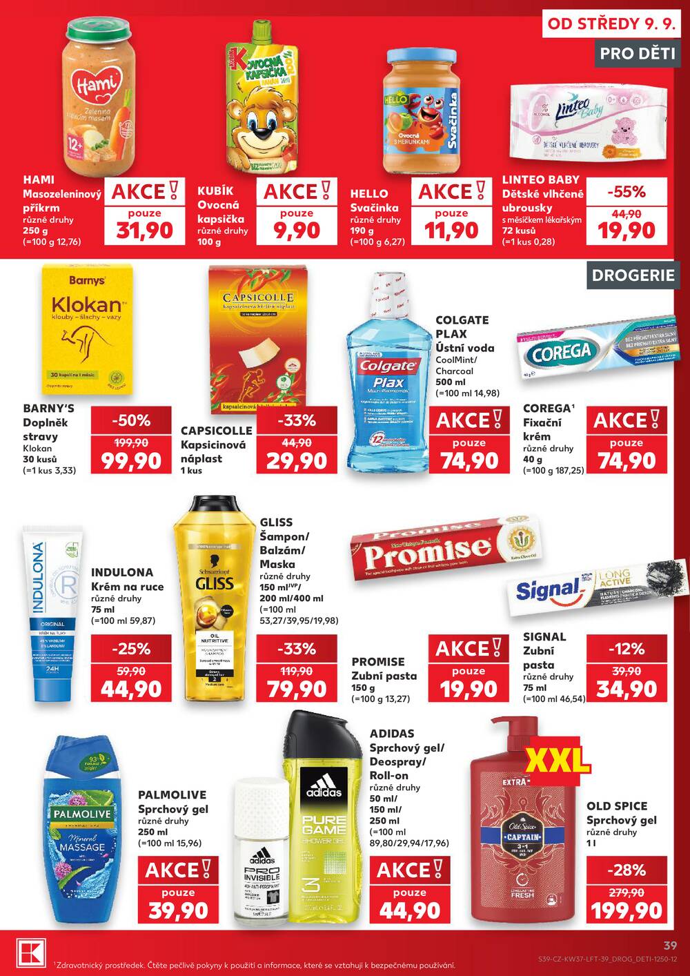 Kaufland 9.9. - 15.9. - Kaufland - Praha 3 (Jarov)