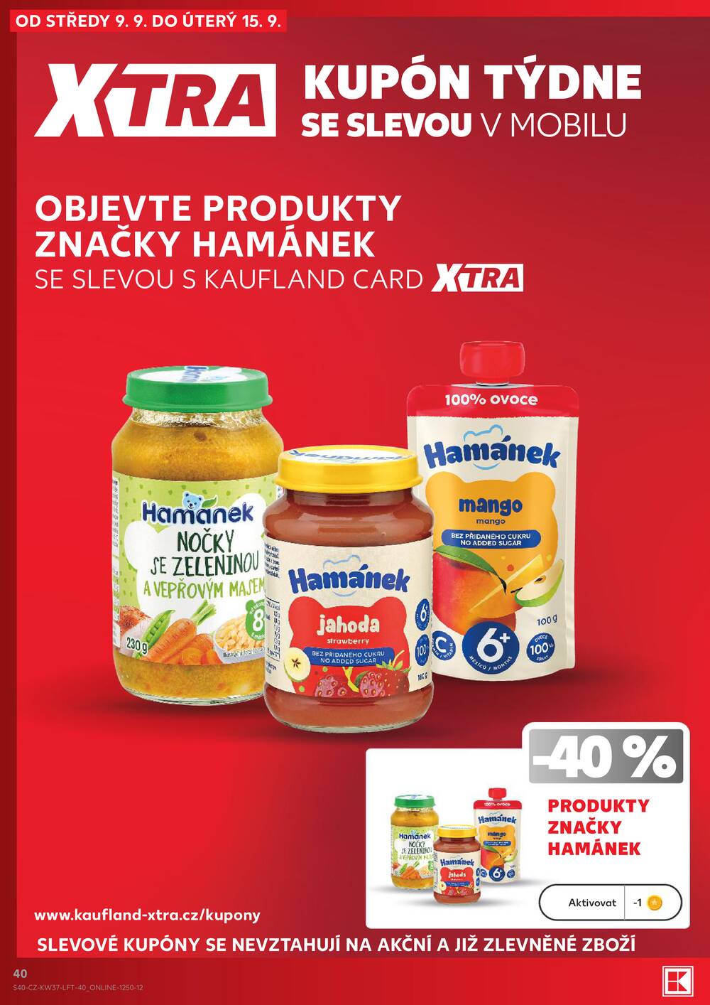 Kaufland 9.9. - 15.9. - Kaufland - Praha 3 (Jarov)