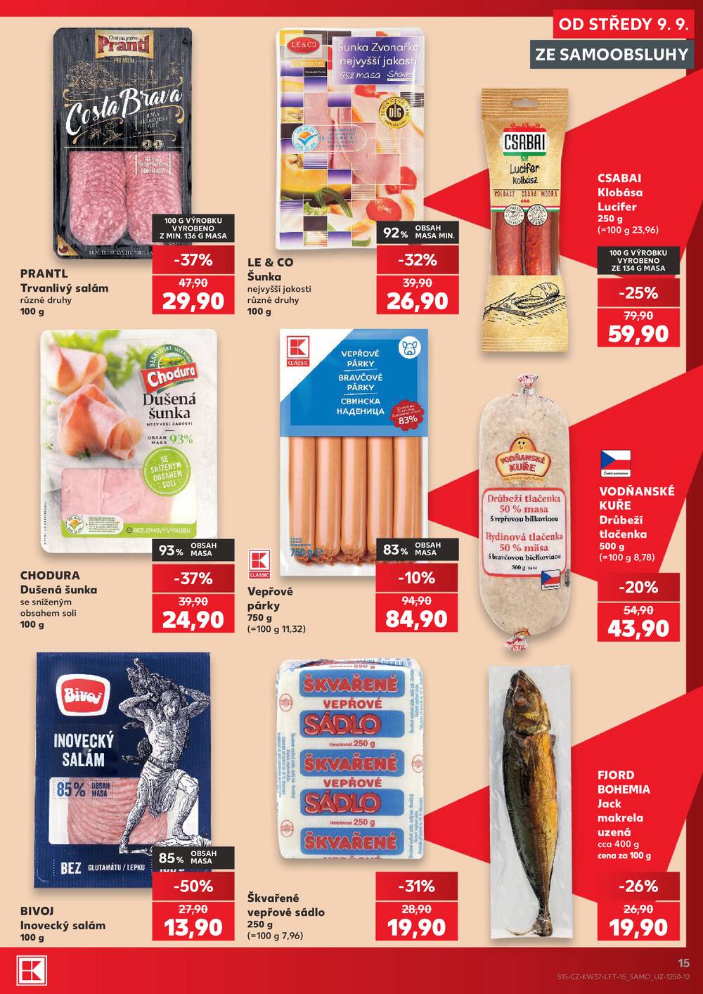 Kaufland 9.9. - 15.9. - Kaufland - Orlová