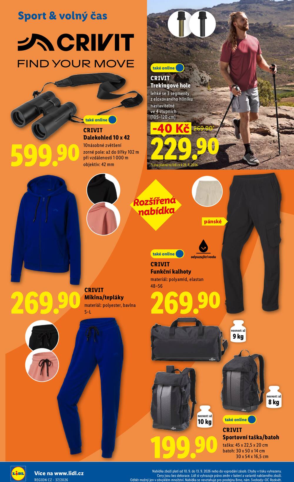 Lidl Čtvrtek od 10.9. do 13.9.2026