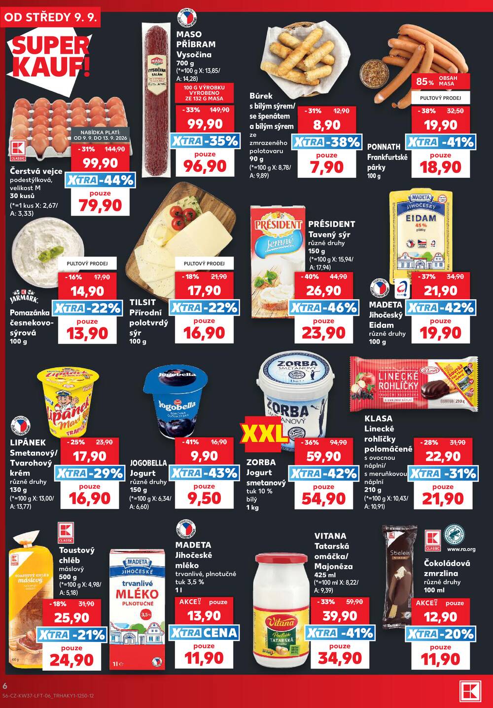 Kaufland 9.9. - 15.9. - Kaufland - Přerov Lýsky
