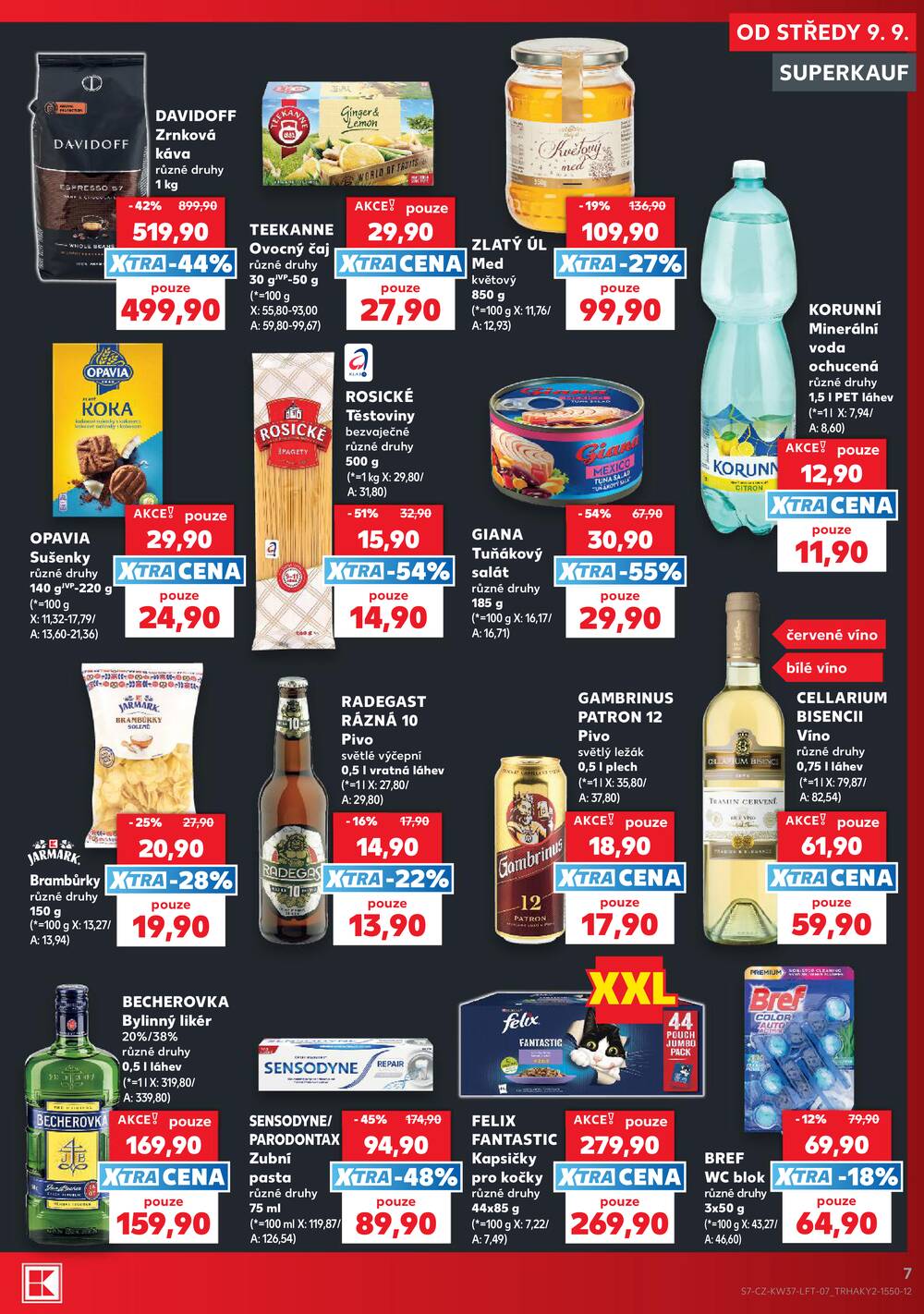 Kaufland 9.9. - 15.9. - Kaufland - Přerov Lýsky
