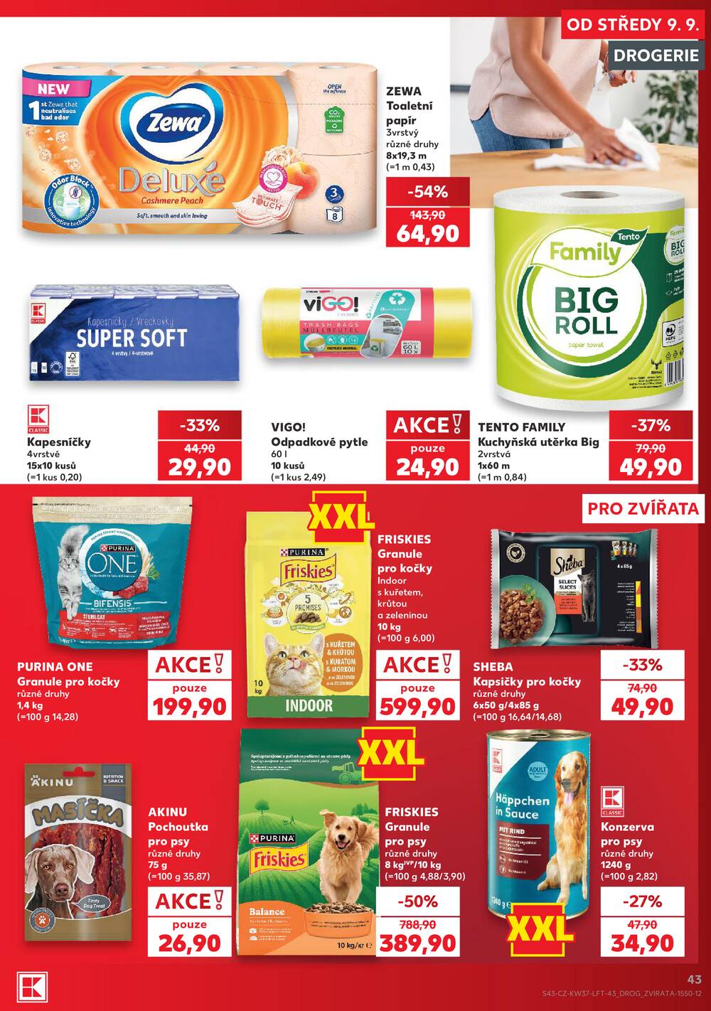Kaufland 9.9. - 15.9. - Kaufland - Mohelnice