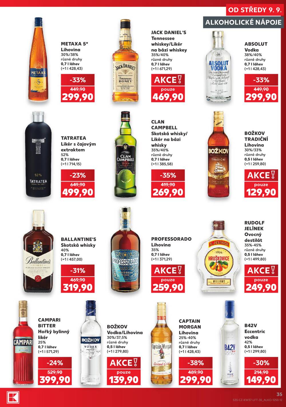 Kaufland 9.9. - 15.9. - Kaufland - Blansko