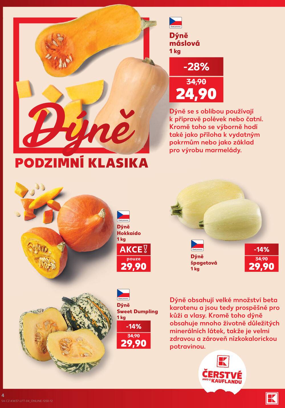 Kaufland 9.9. - 15.9. - Kaufland - Ostrava - Moravská Ostrava