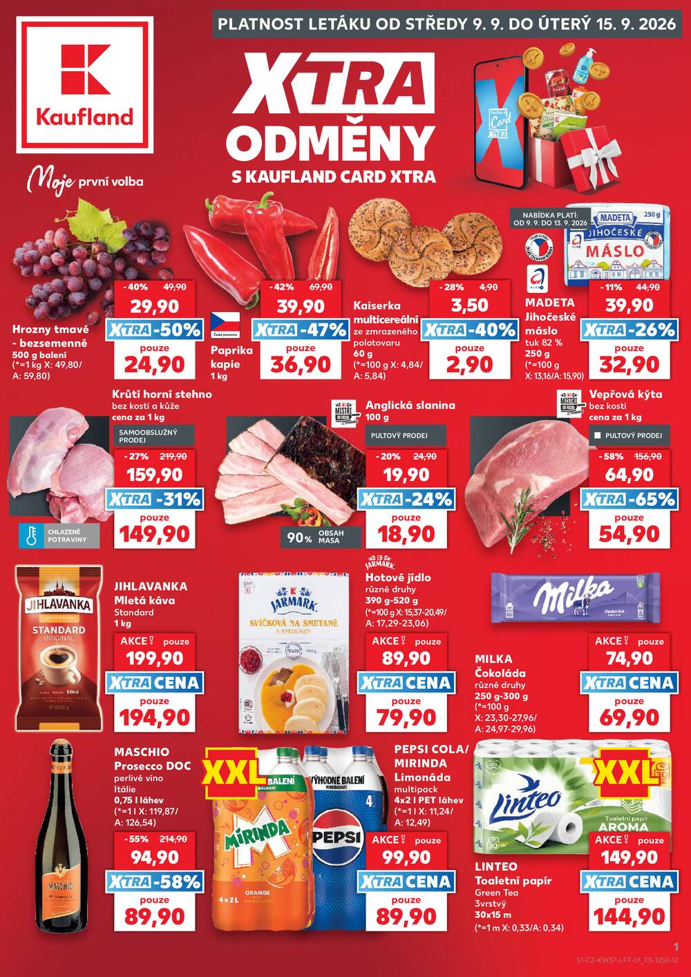 Leták Kaufland - Kaufland 9.9. - 15.9. - Kaufland - Ostrov - Jáchymovská - strana 1 Leták Kaufland - Kaufland 9.9. - 15.9. - Kaufland - Ostrov - Jáchymovská - strana 1