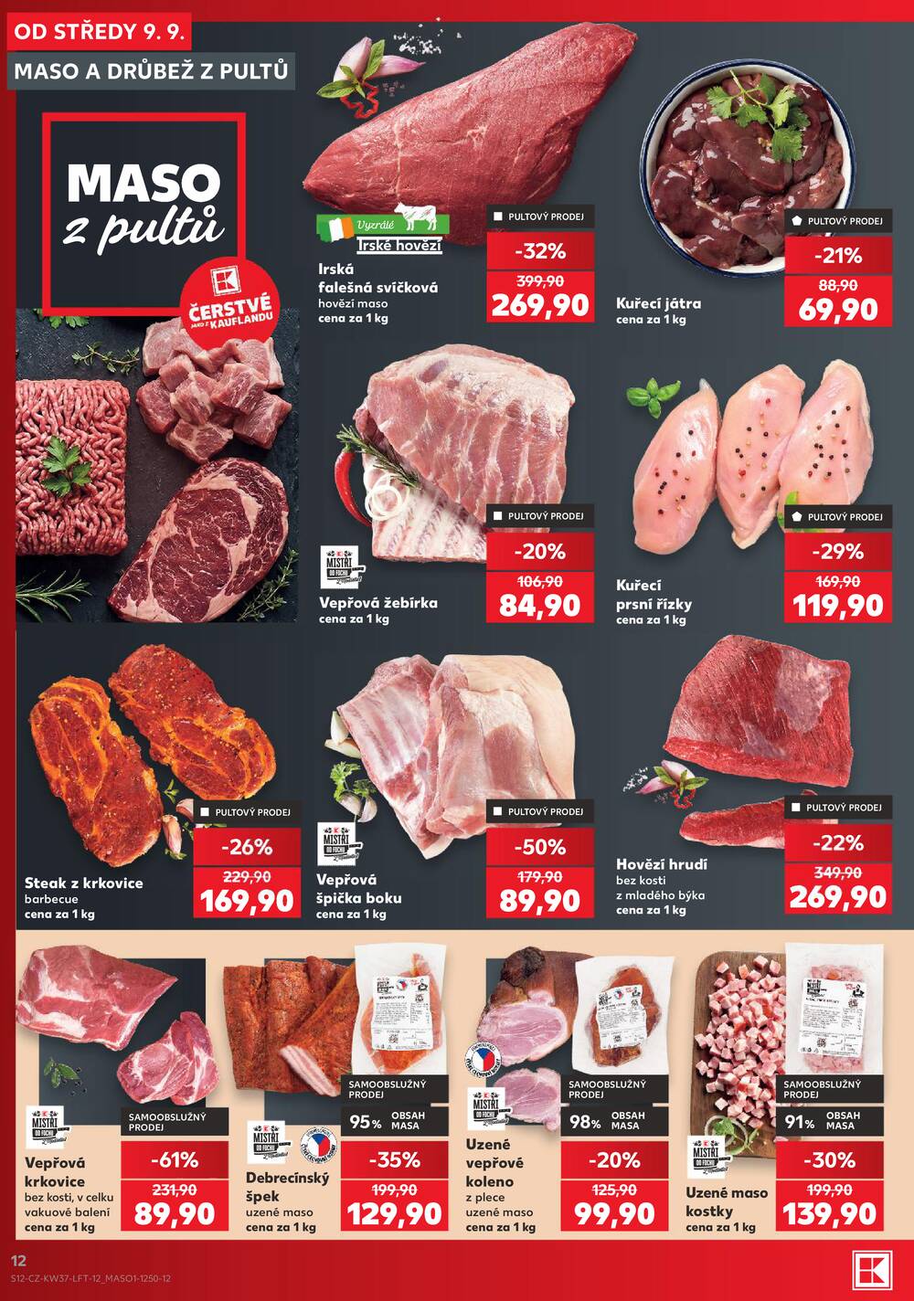 Leták Kaufland - Kaufland 9.9. - 15.9. - Kaufland - Brandýs nad Labem - strana 12 Leták Kaufland - Kaufland 9.9. - 15.9. - Kaufland - Brandýs nad Labem - strana 12