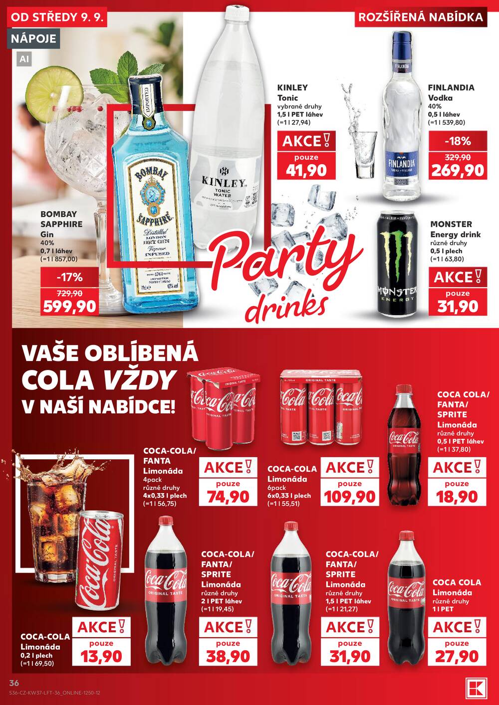 Kaufland 9.9. - 15.9. - Kaufland - Roudnice nad Labem