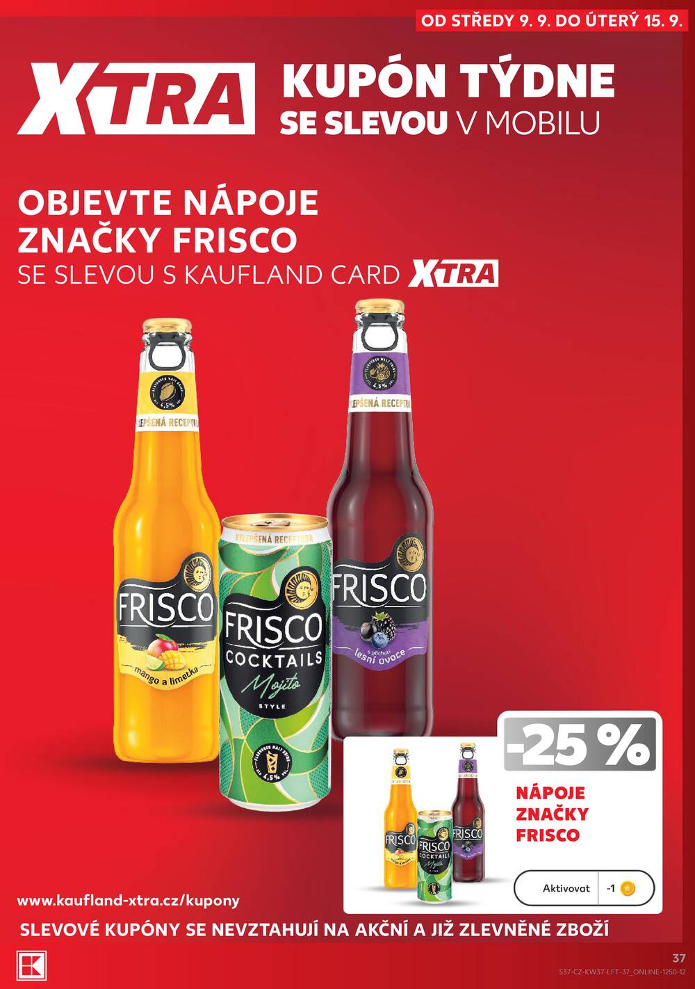 Kaufland 9.9. - 15.9. - Kaufland - Roudnice nad Labem