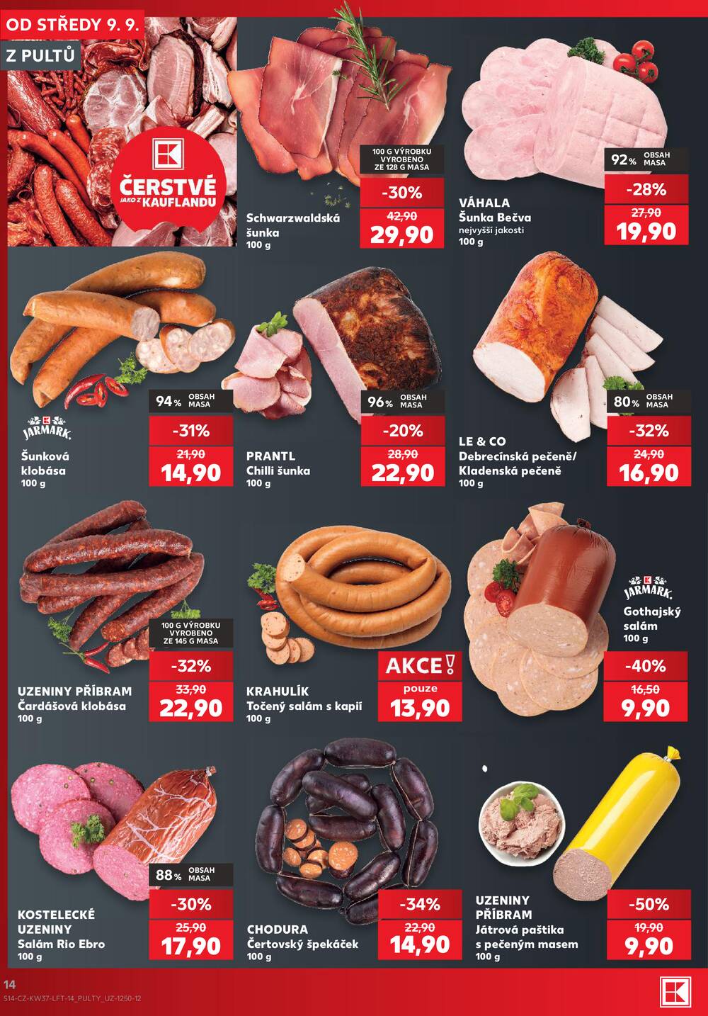 Leták Kaufland - Kaufland 9.9. - 15.9. - Kaufland - Kutná Hora - strana 14 Leták Kaufland - Kaufland 9.9. - 15.9. - Kaufland - Kutná Hora - strana 14