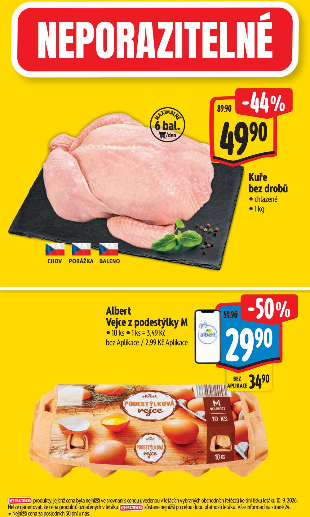 Albert Supermarket Jihomoravský od 16.9. do 22.9.2026