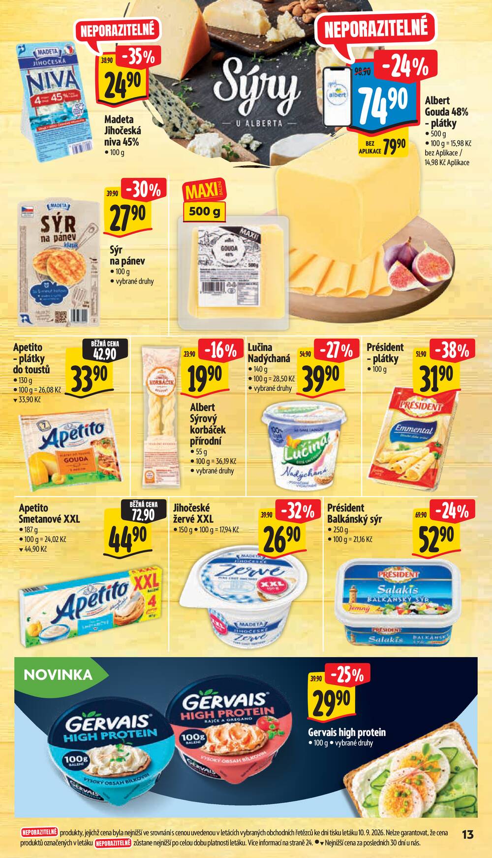 Albert Supermarket Jihomoravský od 16.9. do 22.9.2026