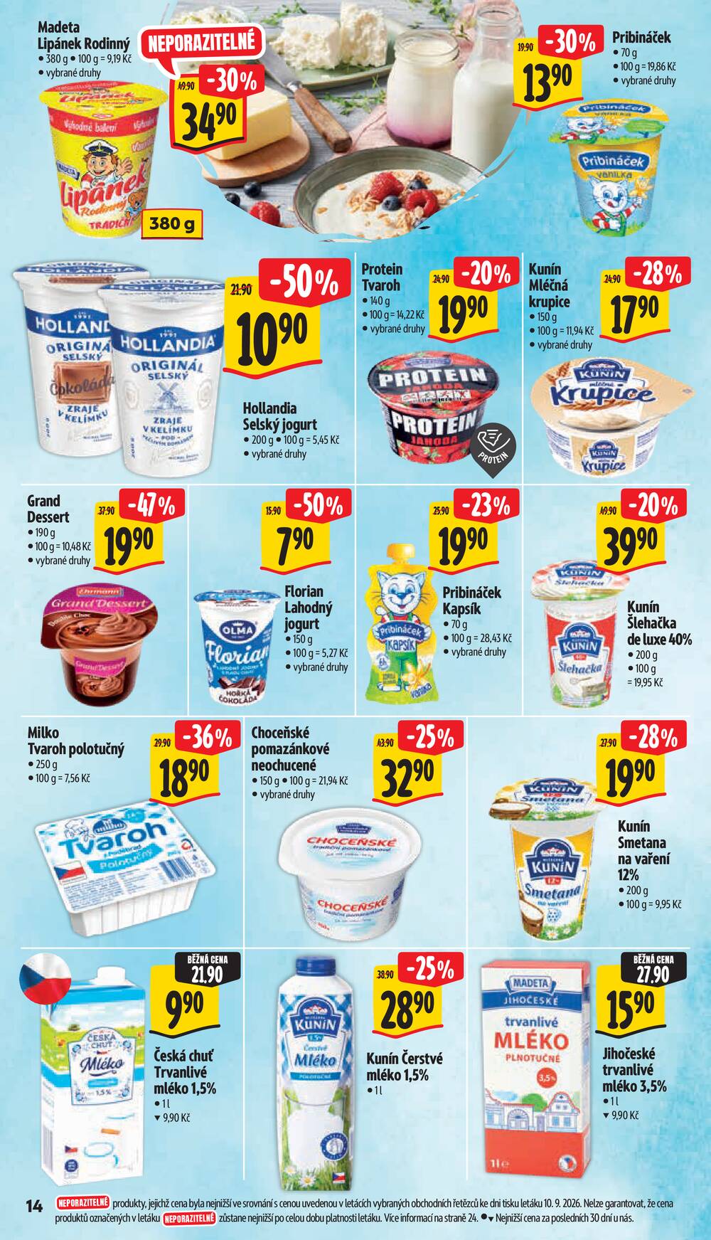 Albert Supermarket Jihomoravský od 16.9. do 22.9.2026