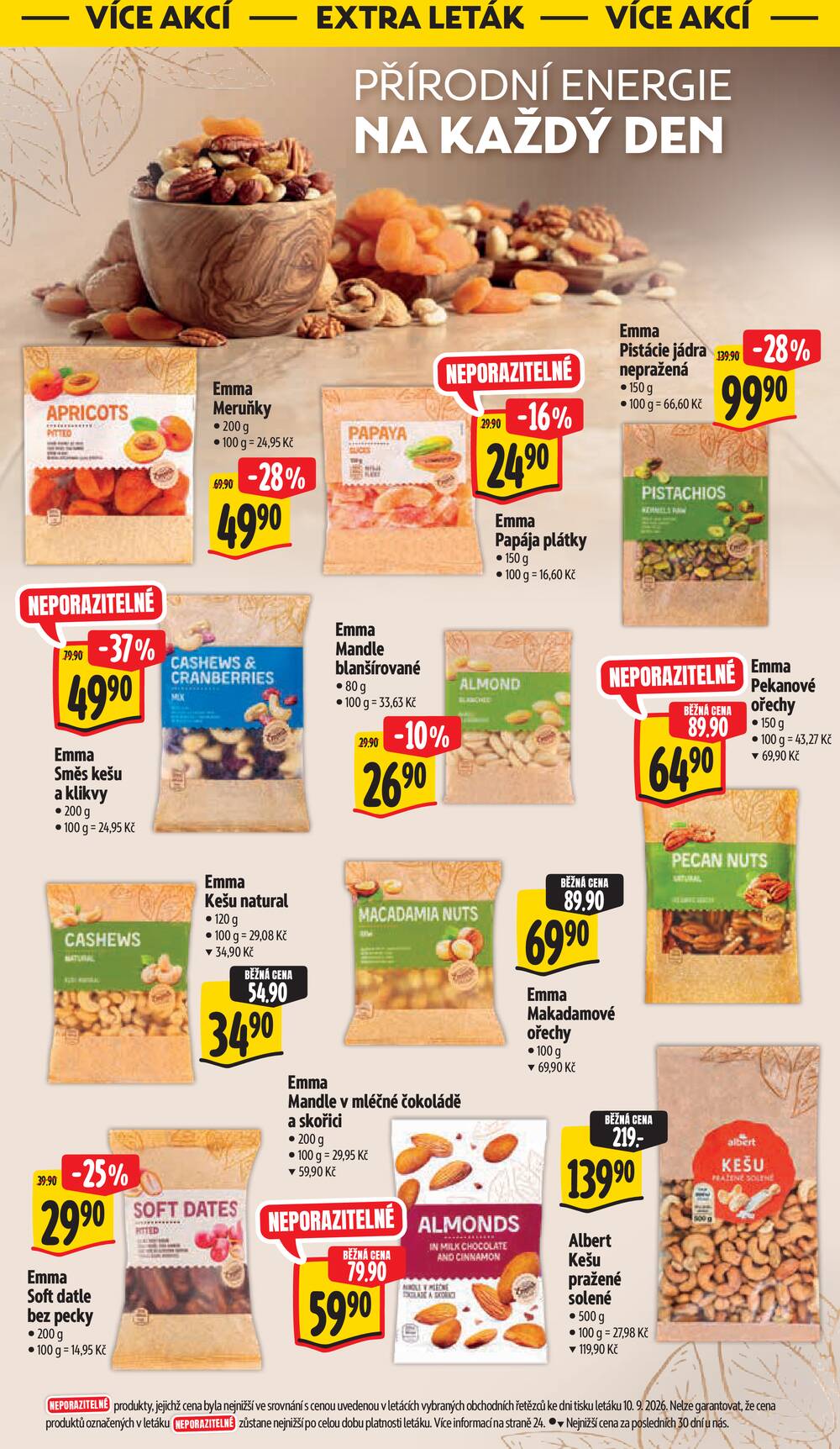 Albert Supermarket Jihomoravský od 16.9. do 22.9.2026