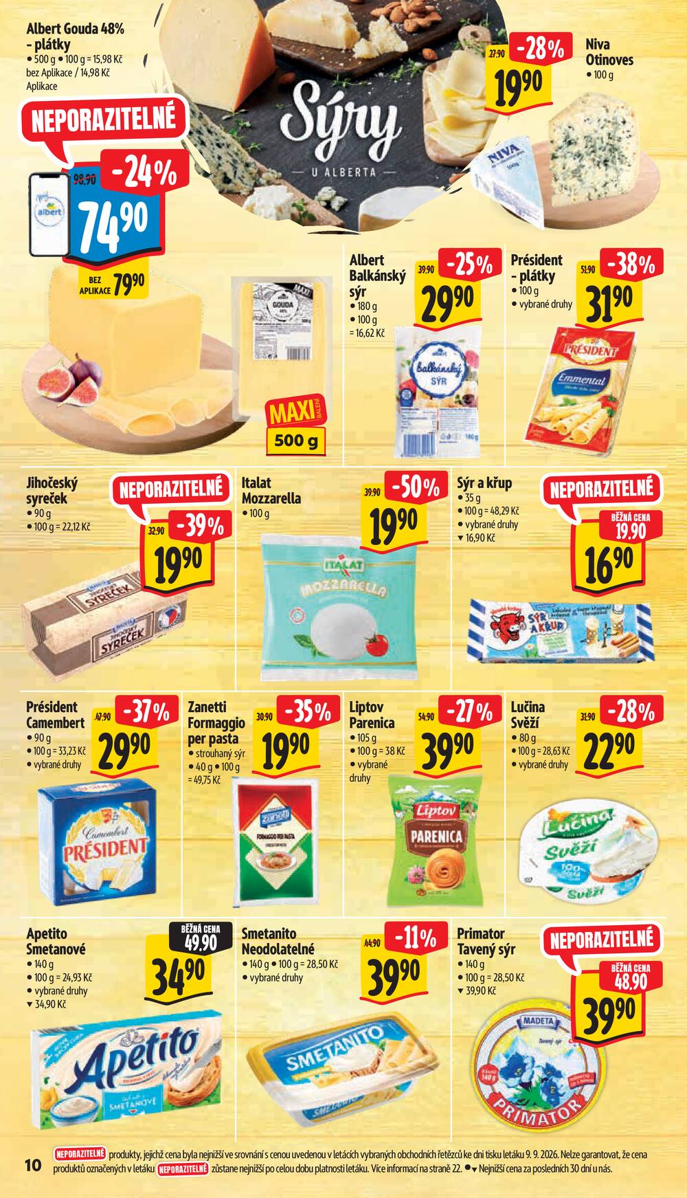 Albert Hypermarket Jihomoravský od 16.9. do 22.9.2026