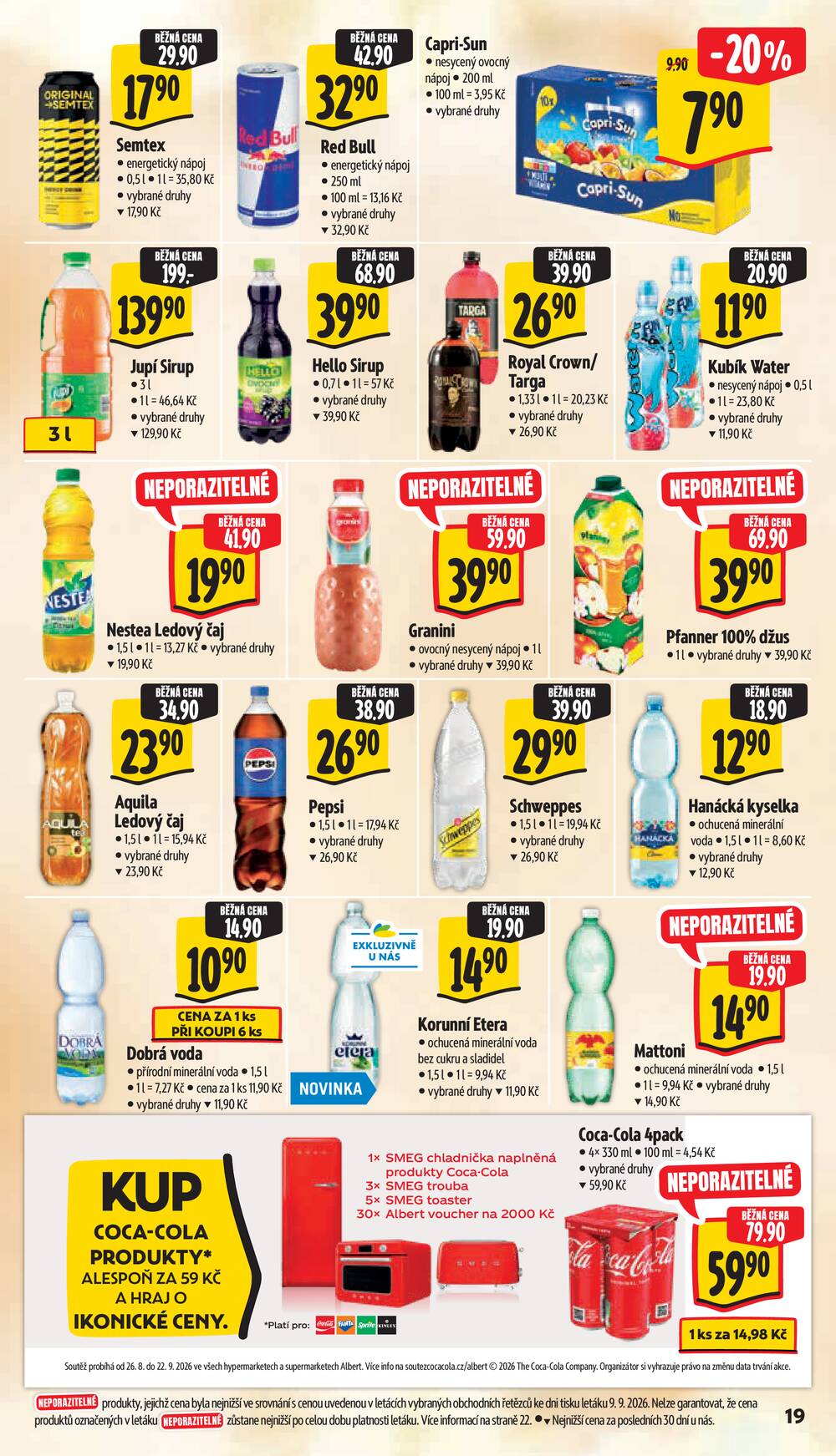 Albert Hypermarket Jihomoravský od 16.9. do 22.9.2026
