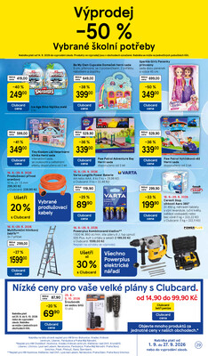Tesco hypermarkety od 16.9. do 22.9.2026