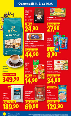 Lidl od 14.9. do 16.9.2026