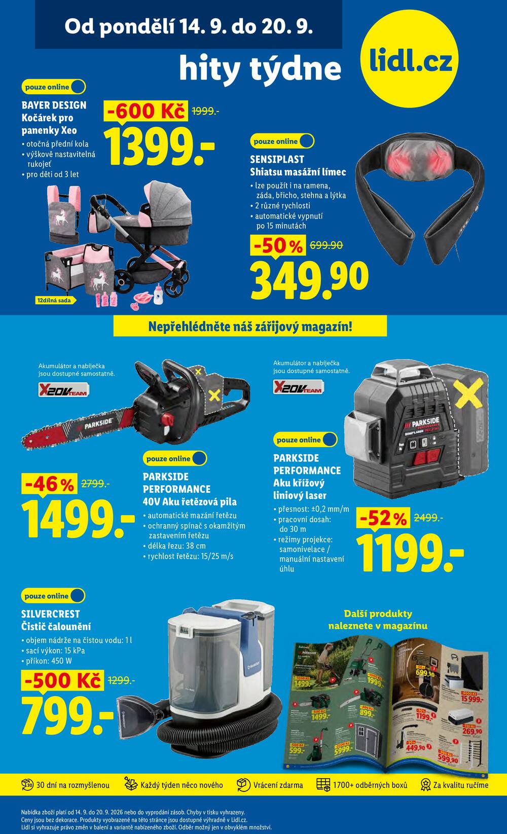 Lidl Čtvrtek od 17.9. do 20.9.2026