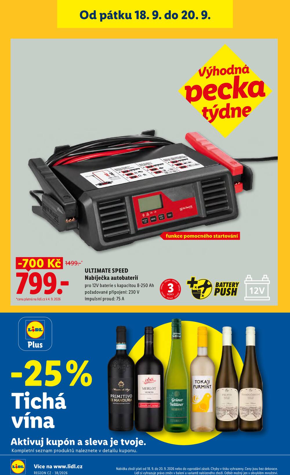 Leták Lidl - Lidl Čtvrtek od 17.9. do 20.9.2026 - strana 42 Leták Lidl - Lidl Čtvrtek od 17.9. do 20.9.2026 - strana 42