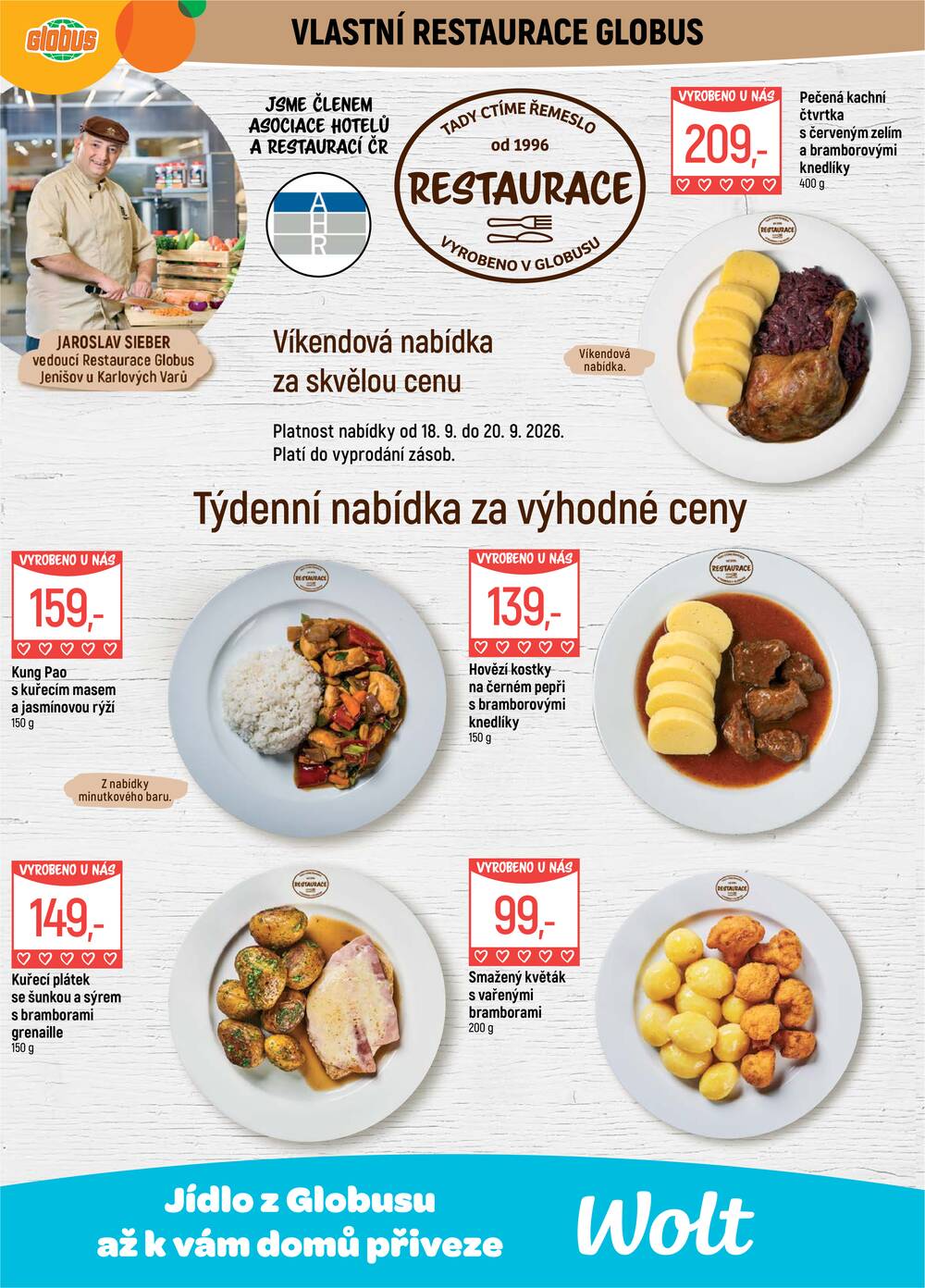 Leták Globus - Akční leták Globus 16.9. - 22.9.2026 - Globus Jenišov u Karlových Varů - strana 12 Leták Globus - Akční leták Globus 16.9. - 22.9.2026 - Globus Jenišov u Karlových Varů - strana 12