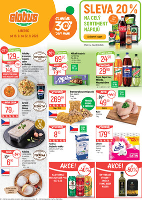 leták Globus