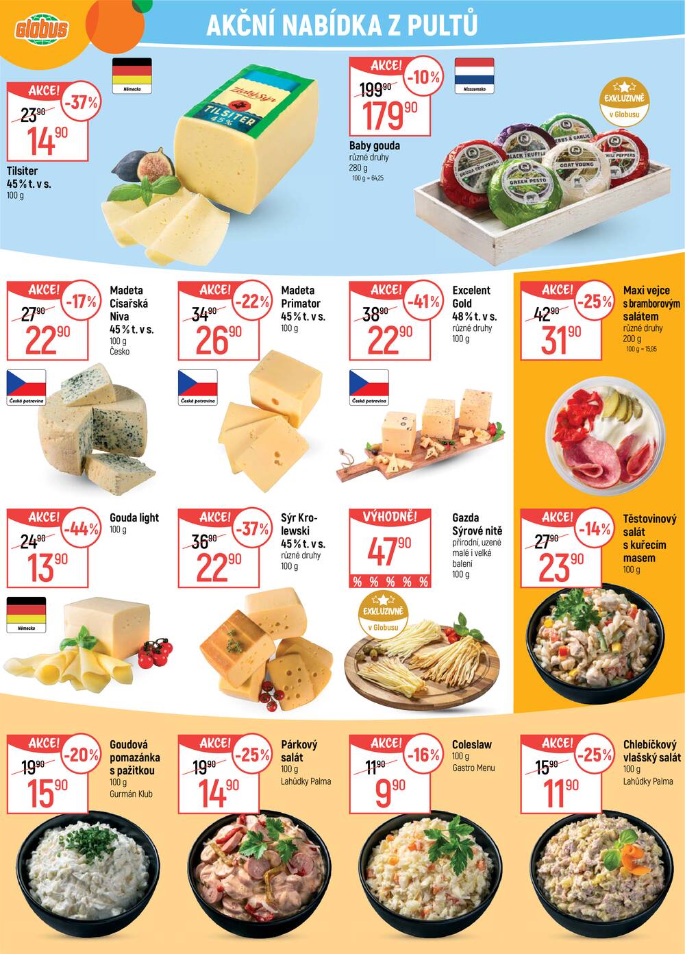 Akční leták Globus 16.9. - 22.9.2026 - Globus Brno Ivanovice