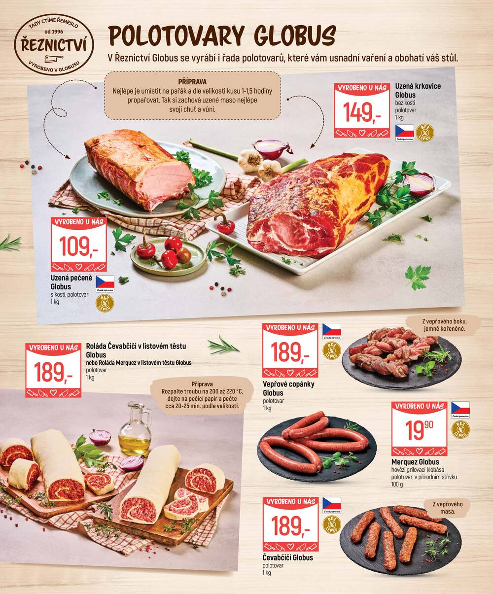 Leták Globus - Akční leták Globus 16.9. - 4.10.2026 - Globus Praha - Štěrboholy - strana 4