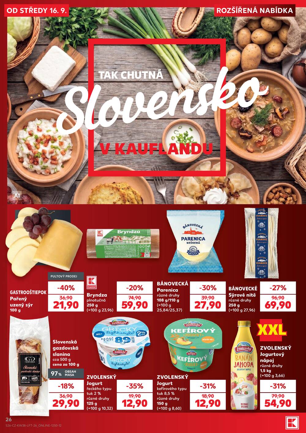 Leták Kaufland - Kaufland 16.9. - 22.9. - Kaufland - Louny - strana 26 Leták Kaufland - Kaufland 16.9. - 22.9. - Kaufland - Louny - strana 26