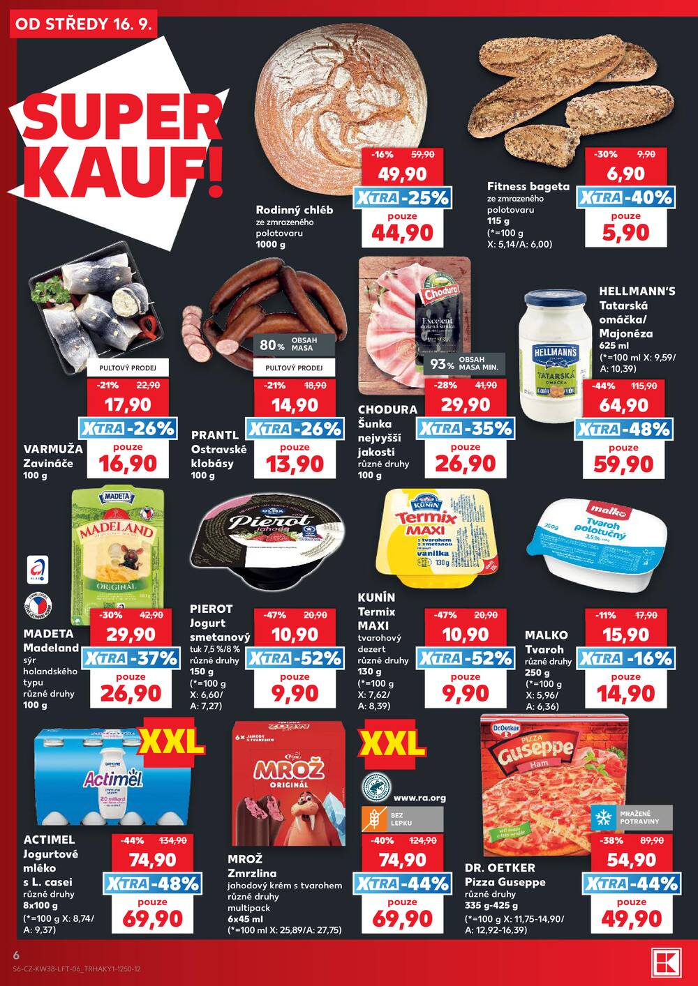 Kaufland 16.9. - 22.9. - Kaufland - Praha 3 (Jarov)