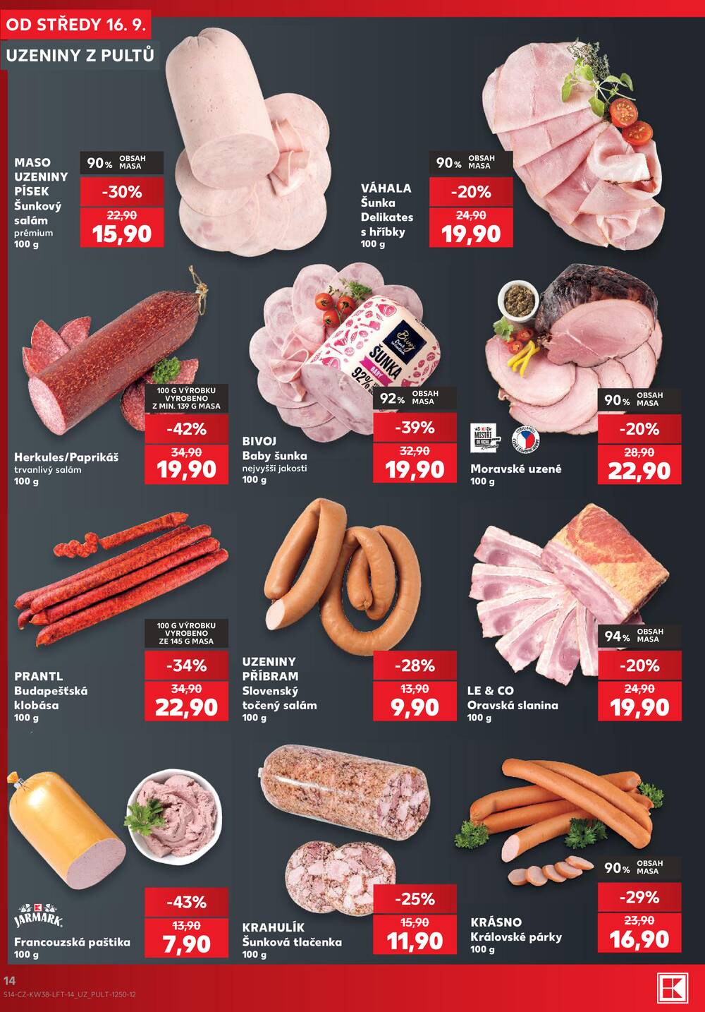 Kaufland 16.9. - 22.9. - Kaufland - Strakonice