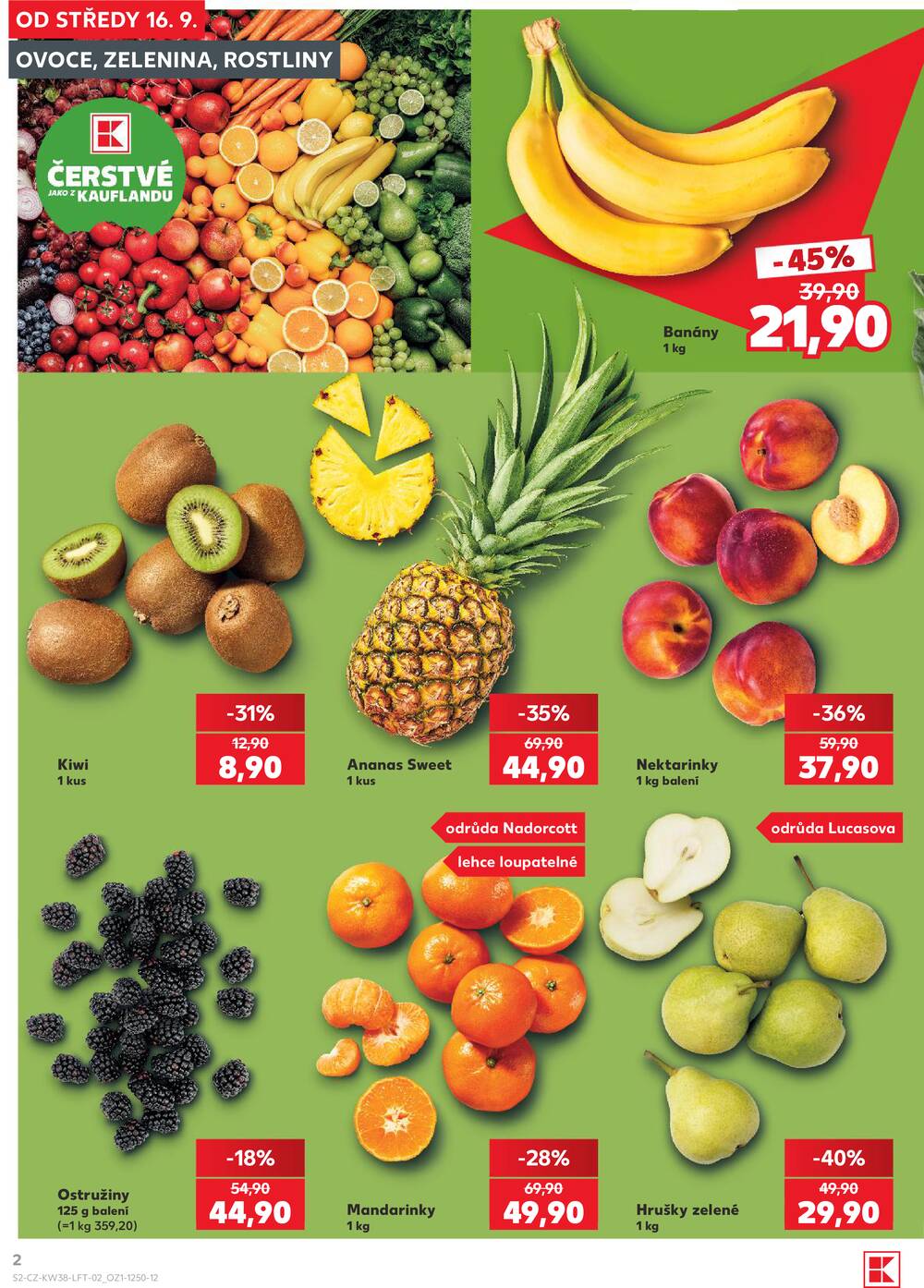 Kaufland 16.9. - 22.9. - Kaufland - Veselí nad Lužnicí - Budějovická