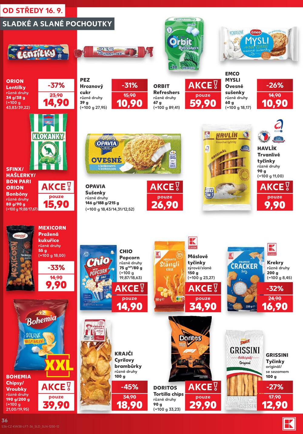Kaufland 16.9. - 22.9. - Kaufland - Veselí nad Lužnicí - Budějovická