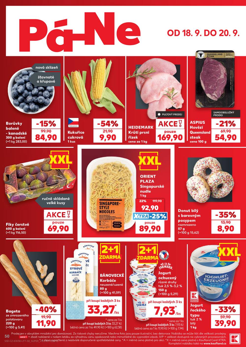 Kaufland 16.9. - 22.9. - Kaufland - Veselí nad Lužnicí - Budějovická