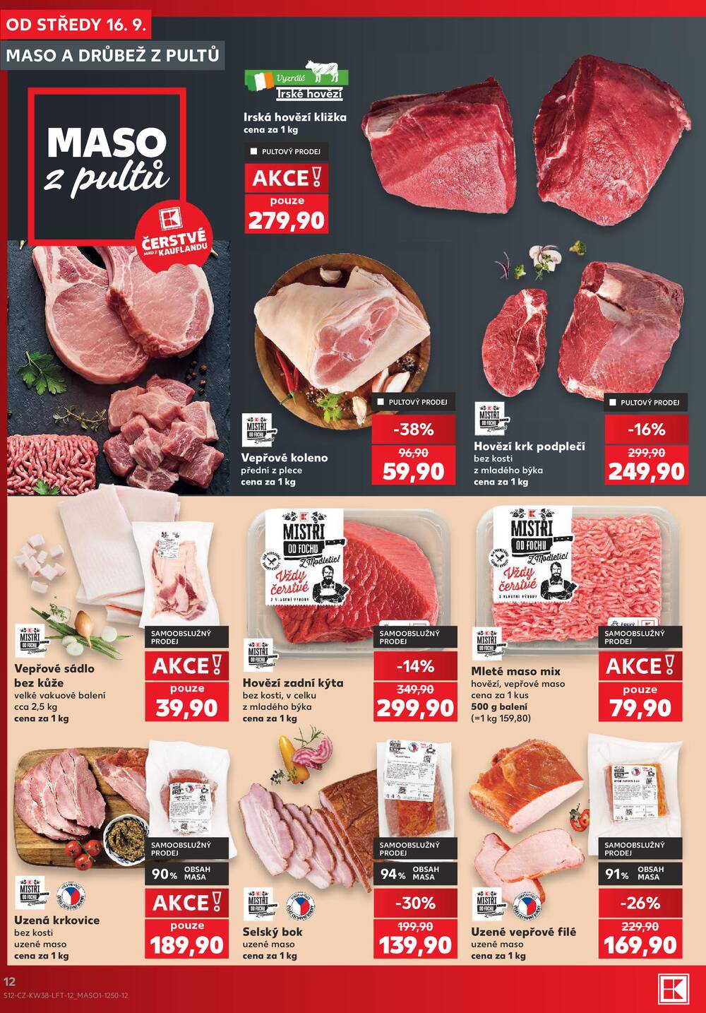 Leták Kaufland - Kaufland 16.9. - 22.9. - Kaufland - Litoměřice - strana 12 Leták Kaufland - Kaufland 16.9. - 22.9. - Kaufland - Litoměřice - strana 12