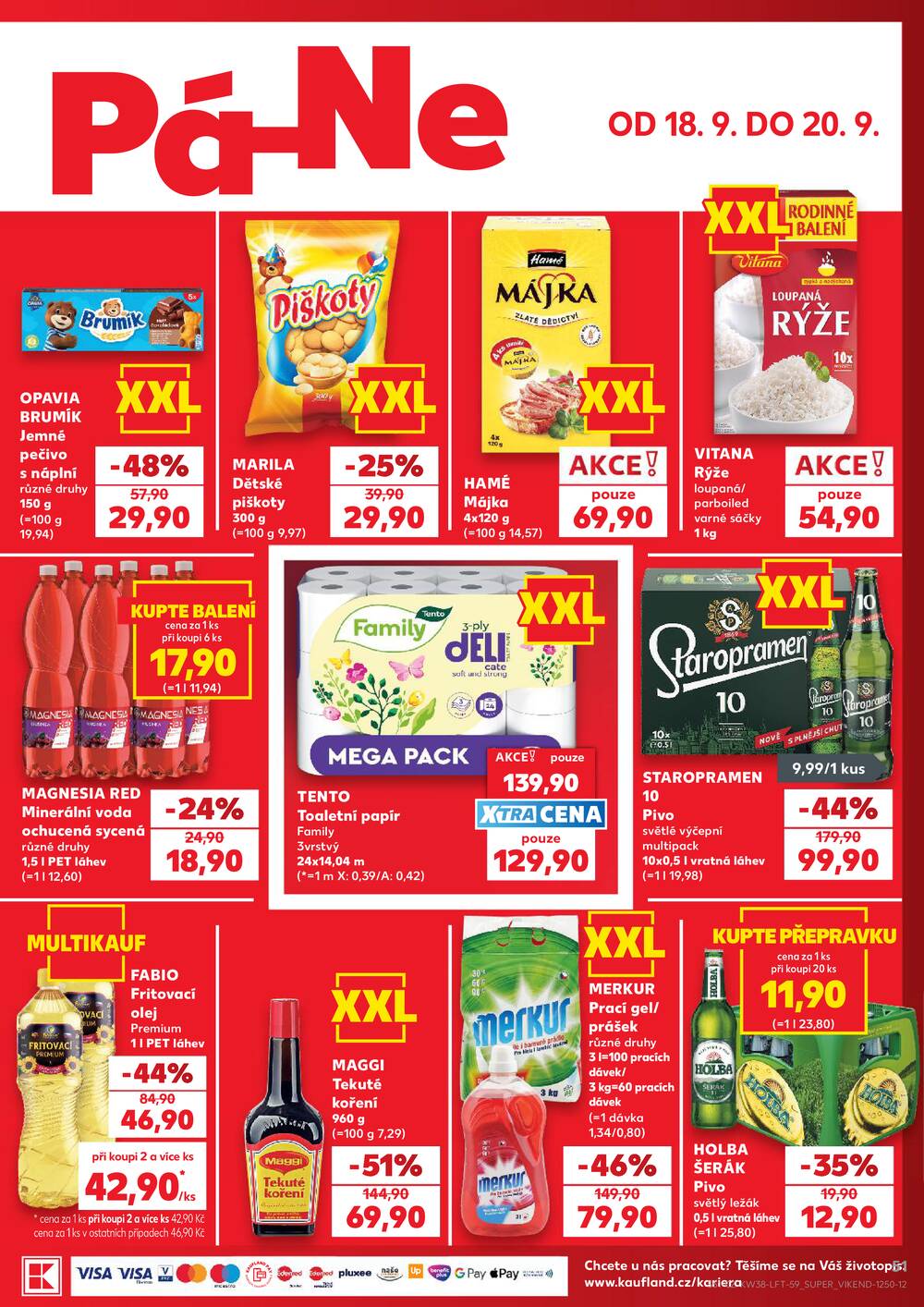 Leták Kaufland - Kaufland 16.9. - 22.9. - Kaufland - Náchod - strana 51