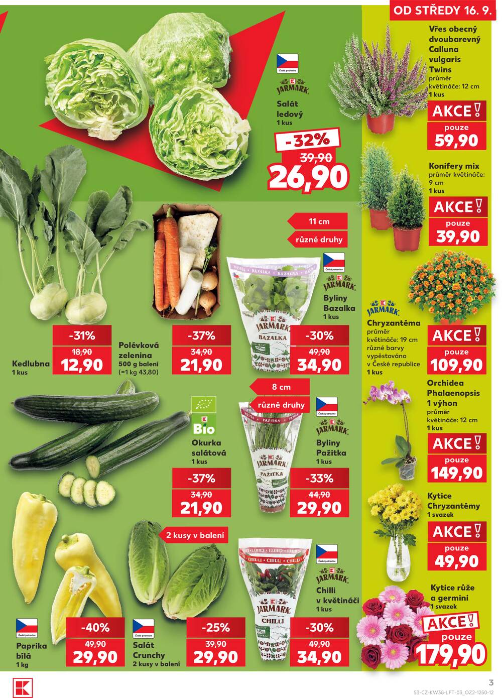 Leták Kaufland - Kaufland 16.9. - 22.9. - Kaufland - Beroun - strana 3 Leták Kaufland - Kaufland 16.9. - 22.9. - Kaufland - Beroun - strana 3