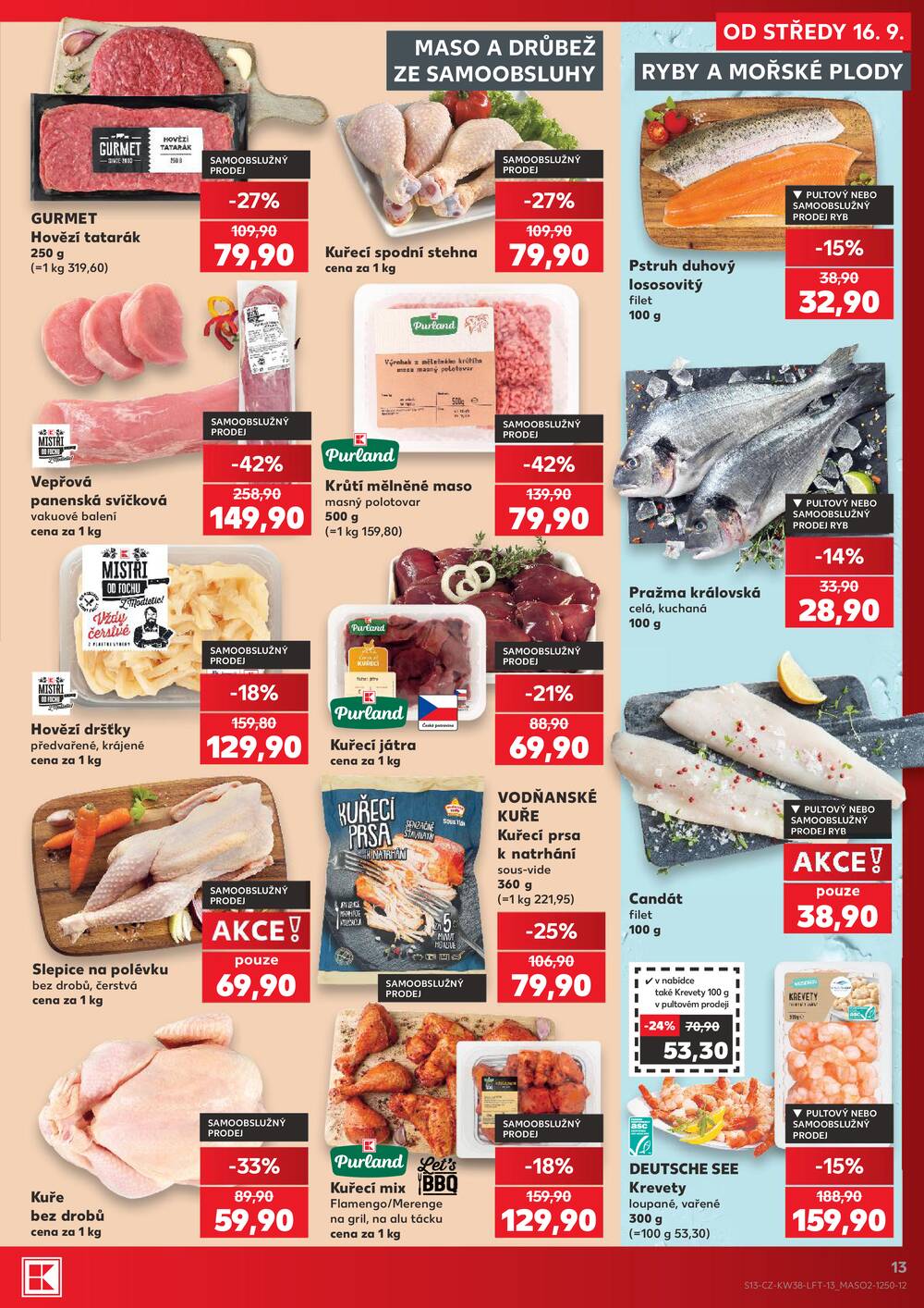 Kaufland 16.9. - 22.9. - Kaufland - Teplice (Čs. Dobrovolců)