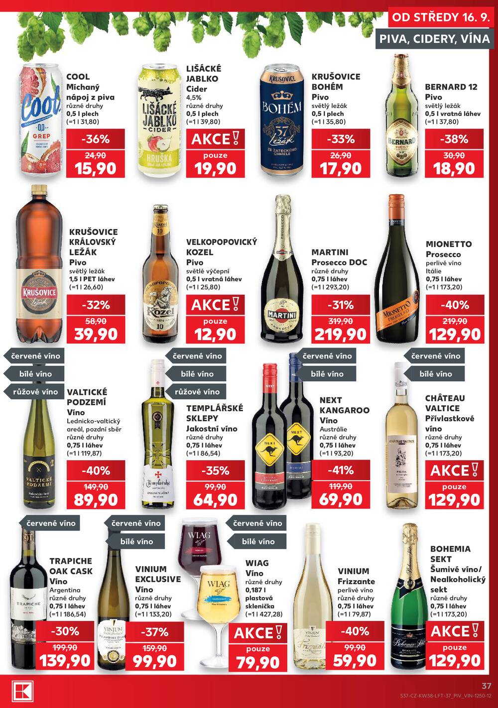 Kaufland 16.9. - 22.9. - Kaufland - Kuřim