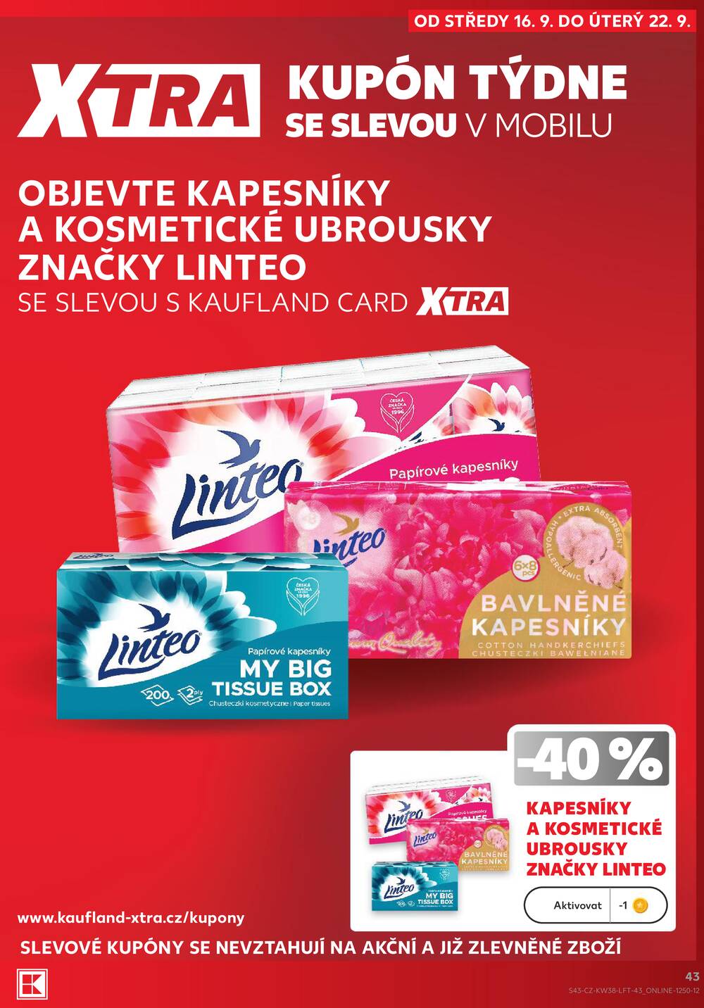 Kaufland 16.9. - 22.9. - Kaufland - Kuřim