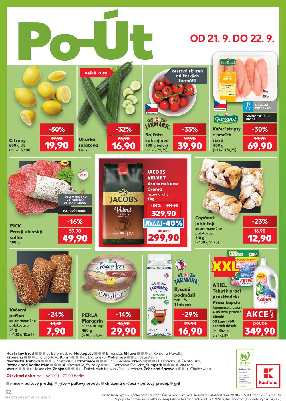 Kaufland 16.9. - 22.9. - Kaufland - Kuřim