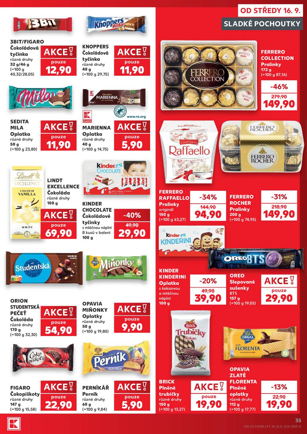 Kaufland 16.9. - 22.9. - Kaufland - Blansko