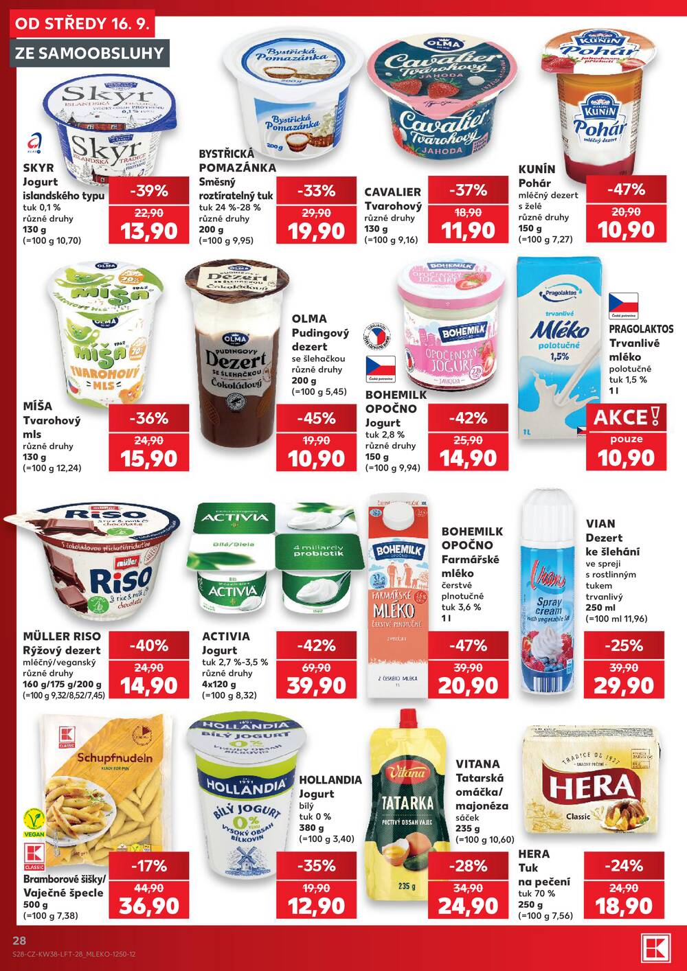 Kaufland 16.9. - 22.9. - Kaufland - Pardubice (Bělehradská)